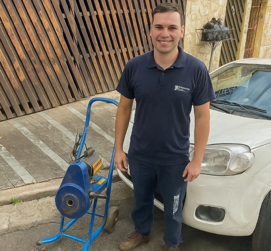 Técnico desentupidora 24 horas